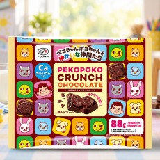 일본 후지야 페코포코 크런치 초콜릿 88g 봉지 /일본 초콜릿