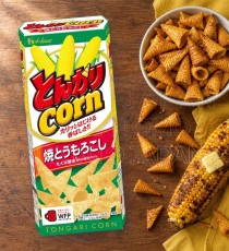 일본 하우스 톤가리콘 구운옥수수맛 62g /일본 꼬깔콘