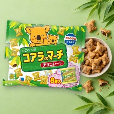 일본 롯데 코알라노마치 초코 쉐어팩 8봉입 96g