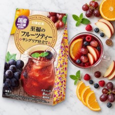 일본 닛토홍차 과일차 상그리아맛 스틱 8개입 76g