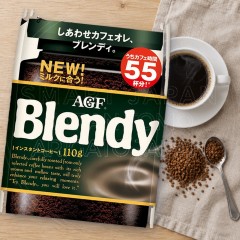 일본 AGF 블랜디 인스턴트커피 리필 봉지 110g
