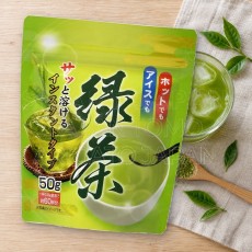 일본 아사히차업 인스턴트 녹차 가루 50g