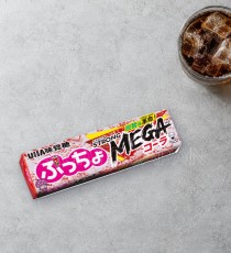 일본 UHA 미각당 뿟쵸 스틱 메가 콜라맛 50g 빨강