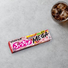 일본 UHA 미각당 뿟쵸 스틱 메가 콜라맛 50g 빨강