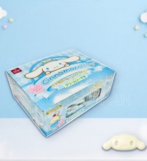 일본 탄세이도 산리오 시나모롤 릴리프 초코 크림소다맛 1박스 56개입
