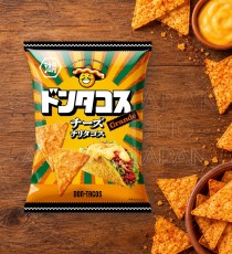 일본 코이케야 돈타코스 치즈칠리맛 대용량 90g 노랑