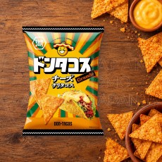 일본 코이케야 돈타코스 치즈칠리맛 대용량 90g 노랑