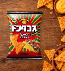 일본 코이케야 돈타코스 비프칠리맛 대용량 90g 빨강