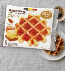 일본 마네켄 벨기에 와플 플레인 1개 노랑