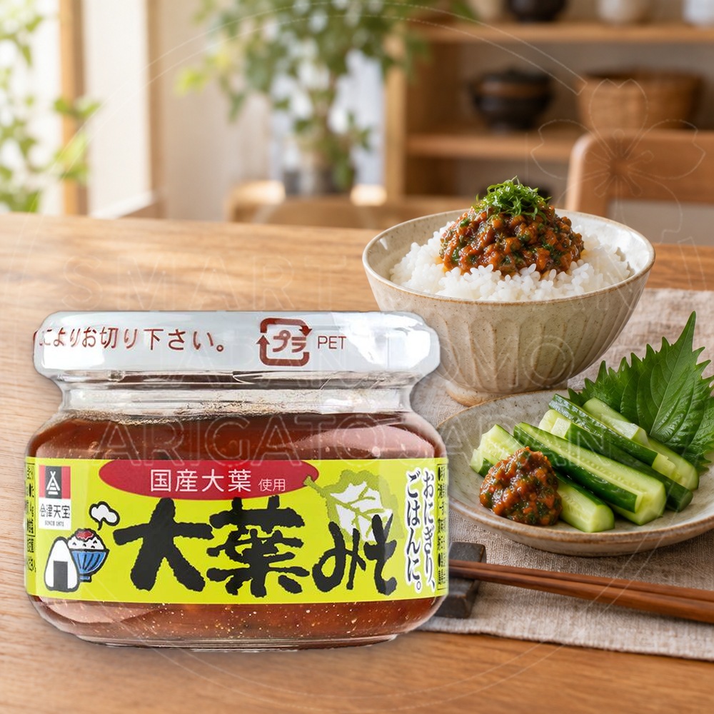 칼디 아이즈텐포 차조기 오오바 미소 된장 100g / 일본 KALDI