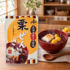 칼디 홋카이도 팥 밤 젠자이 단팥죽 160g / 일본 KALDI