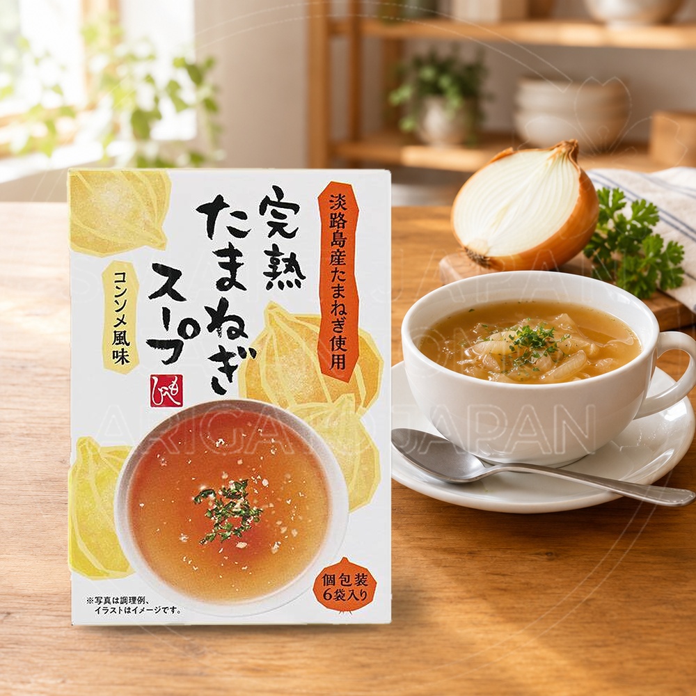 칼디 아와지섬 완숙 양파 스프 6봉 31.2g / 일본 KALDI