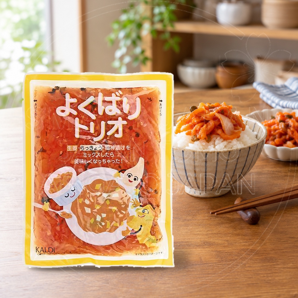 칼디 요쿠바리 트리오 절임 반찬 130g / 일본 KALDI