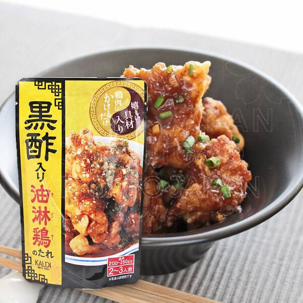 칼디 흑초 유린기 소스 생강 파 듬뿍 100g / 일본 KALDI