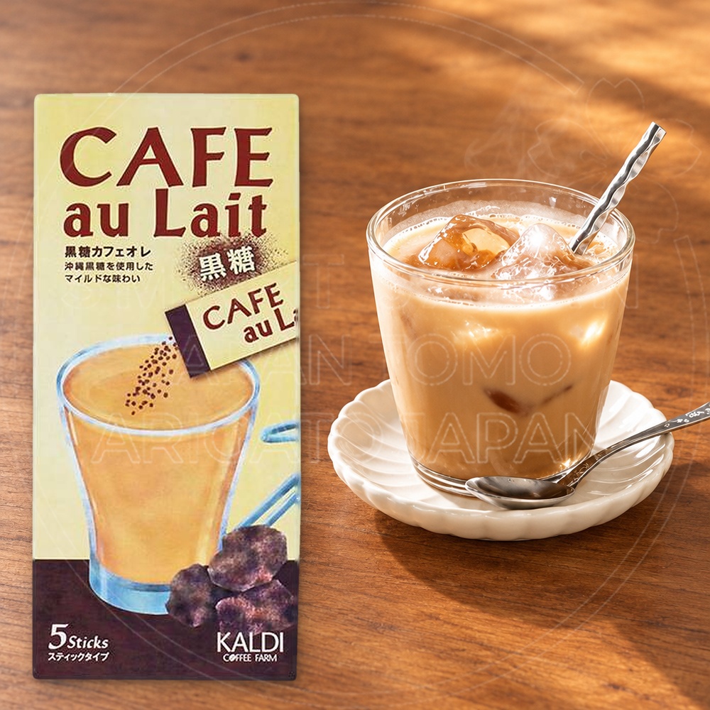 칼디 흑당 카페오레 스틱 5개입 / 일본 KALDI