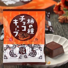 칼디 모헤지 카키노타네 초코 큐브 75g / 일본 KALDI