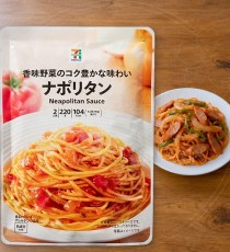 일본 세븐일레븐 프리미엄 파스타 소스 나폴리탄 220g /일본 레토르트