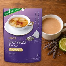 일본 닛토홍차 밀크티 티백 물만 부으면 밀크티 얼그레이 6개입 /일본 홍차