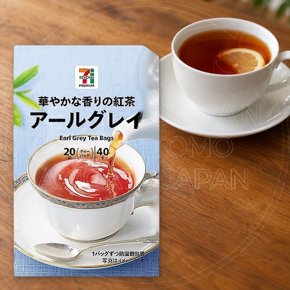 일본 세븐일레븐 세븐프리미엄 얼그레이 홍차 티백 20개입 /일본 홍차