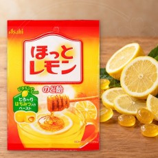 일본 아사히 핫레몬 목캔디 72g /일본 사탕