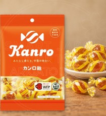 일본 칸로 칸로아메 간장맛 옛날 사탕 캔디 140g /일본 사탕