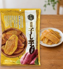 일본 농밀 호시이모 말린 고구마 슬라이스 195g 65g×3봉 /일본 간식