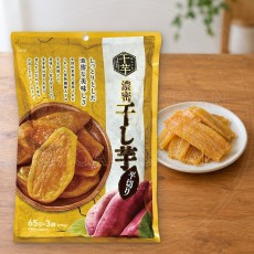 일본 농밀 호시이모 말린 고구마 슬라이스 195g 65g×3봉 /일본 간식