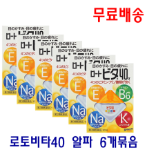 [무료배송] 로토비타40 알파 6개묶음_로트