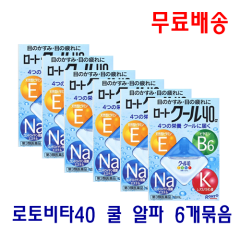 [무료배송] 로토비타40 쿨 알파 6개묶음_로트