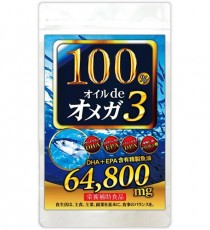 100% 오일 오메가 3 (DHA+EPA) 180정