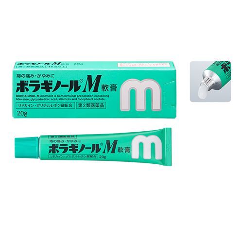 보라기놀 M 연고20g(스테로이드 비배합) 보라기노루 치질