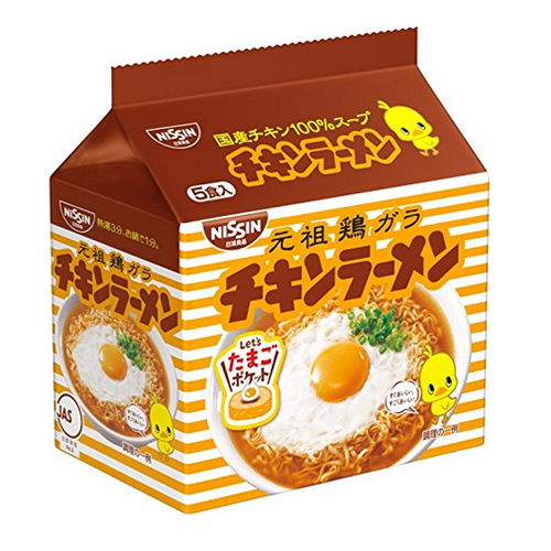 닛신 치킨라멘 (봉지타입 5봉입)