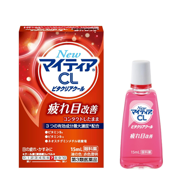 New 마이티아 CL 비타 클리어 쿨 15mL_눈의피로/3종유효성분최대농도배합