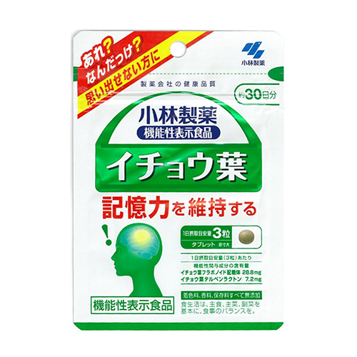 고바야시 은행나무잎 약 30일분 90정