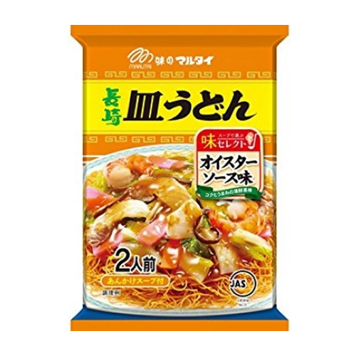 나가사키 사라(쟁반) 우동 (오이스터소스맛)