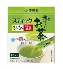 오이오차 말차가 들어간 녹차 (스틱형) 16개입
