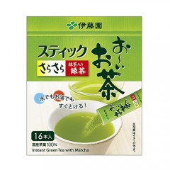 오이오차 말차가 들어간 녹차 (스틱형) 16개입
