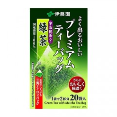 오이오차 말차가 들어간 녹차 프리미엄 (티백형) 20팩입