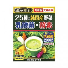 25종의 순수 국산 채소 유산균×효소 30팩입 (아오지루)