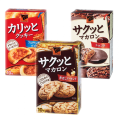 바삭한 마카롱 쿠키 3종