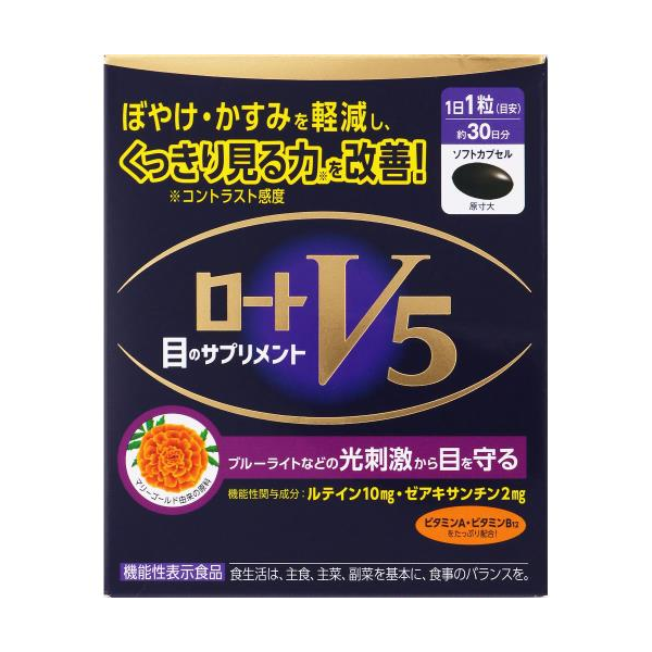 로토제약 V5a 눈의 서플리먼트 30정입_로트