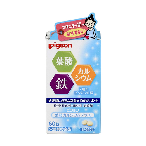 피죤 엽산 칼슘 플러스 60정입