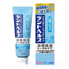 라이온 덴토헤르스 약용 치약 85g(구취예방) _ 덴토헬스