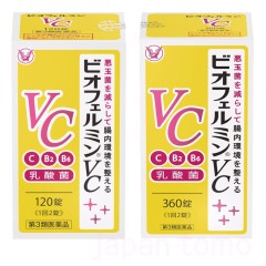 다이쇼 비오페르민 VC 120정/ 360정_ 3종비타민/유익균서포트