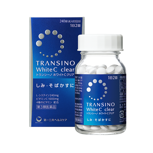 트란시노 화이트C 클리어 240정