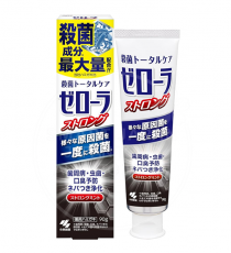 젤로라 스트롱민트 치주질환 충치 구취 예방 90g_살균성분 최대량배합! _제로라 치약