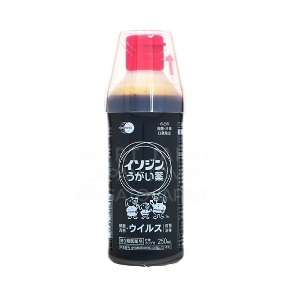 이소진 우가이약 250ml_가글제_목 살균 소독 구취제거