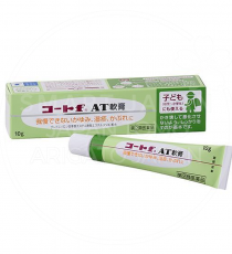 코트f  AT연고 10g_어린이도 사용 가능한 가려움증,습진 피부연고