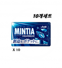 일본 아사히 민티아 구강청정캔디 10개세트 콜드스매시