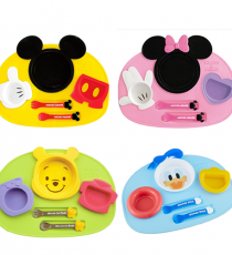 디즈니 식판 이유식기 (미키/ 미니/푸우/도널드) 4종